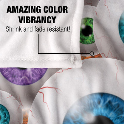 Multicoloured - Lifestyle - JQ Licensing James Piazza Silky Eyeball Supersoft Blanket