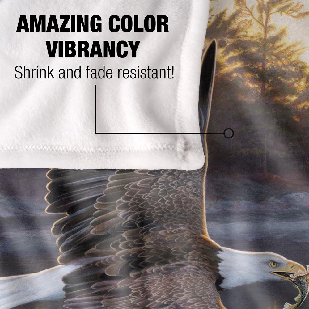 Multicoloured - Lifestyle - Wild Wings Gone Fishing 2 Silky Supersoft Blanket