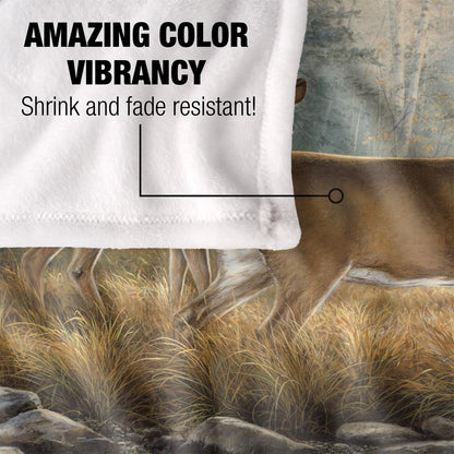 Brown-Multicoloured - Lifestyle - Wild Wings Reflections 2 Silky Autumn Supersoft Blanket