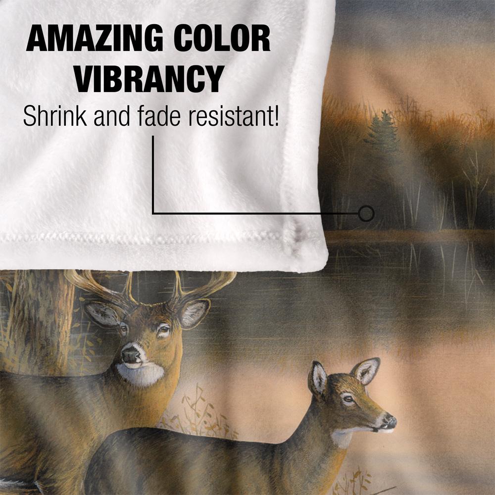 Multicoloured - Lifestyle - Wild Wings Tranquil Evening 2 Silky Supersoft Blanket