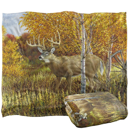 Yellow-Multicoloured - Back - Wild Wings When Color Is King 2 Silky Supersoft Blanket