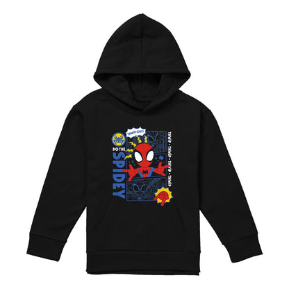 Navy - Lifestyle - Spidey And His Amazing Friends Childrens-Kids Comic Pull Over Hoodie