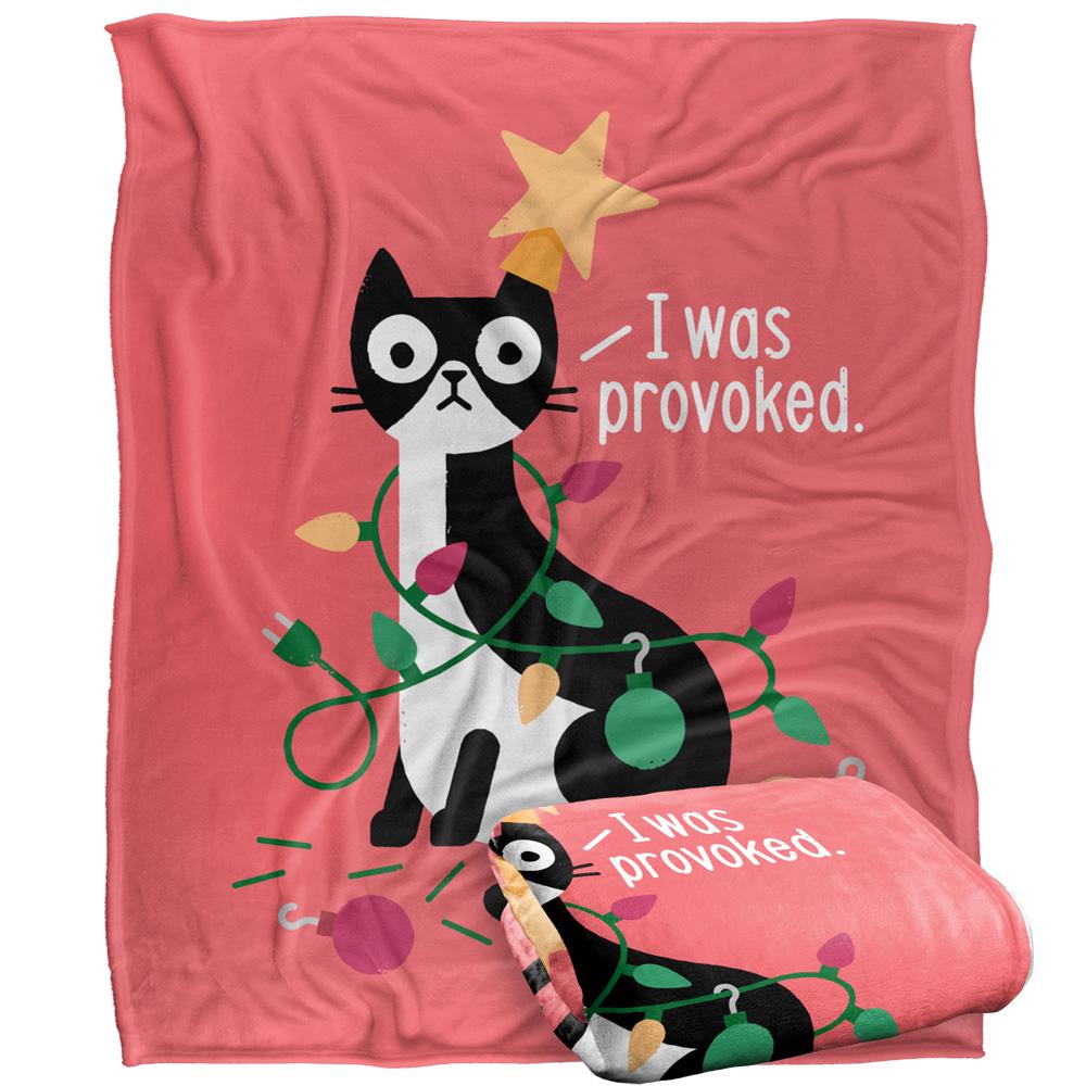 Multicoloured - Back - David Olenick Delighted Silky Supersoft Blanket