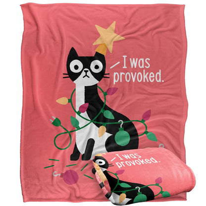 Multicoloured - Back - David Olenick Delighted Silky Supersoft Blanket