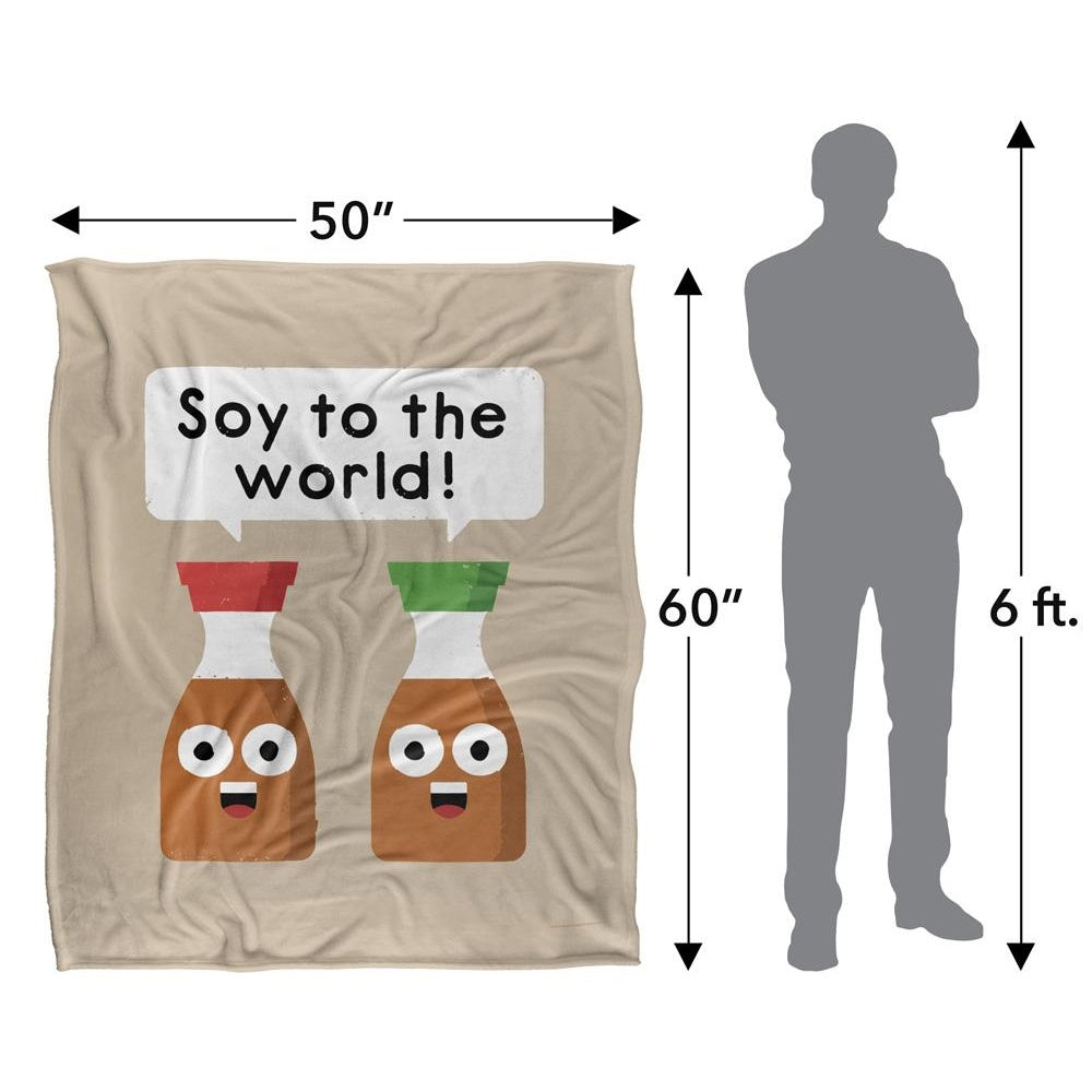 Multicoloured - Pack Shot - David Olenick Do-Re-Mi-Fa Sodium Silky Supersoft Blanket