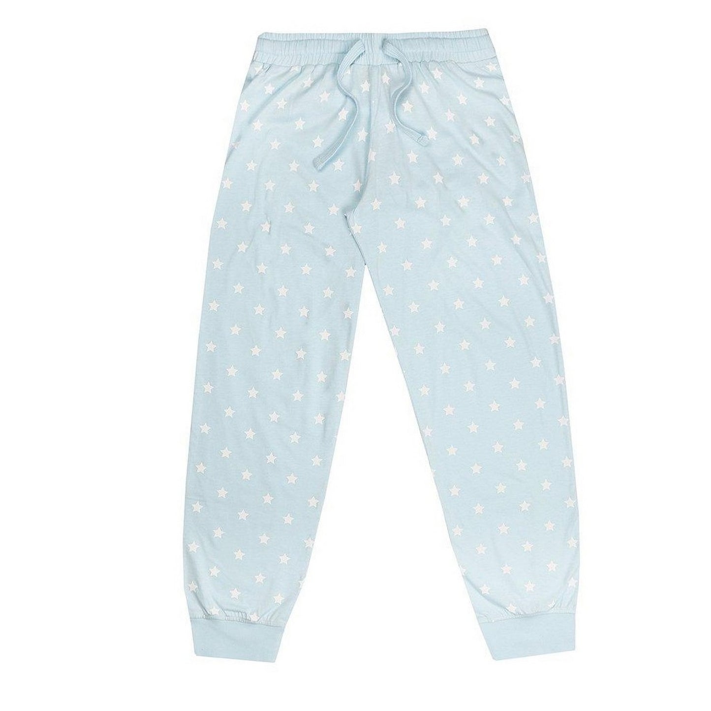 Black-Blue - Side - Peanuts Womens-Ladies Shhh Sleeping Snoopy Long Pyjama Set