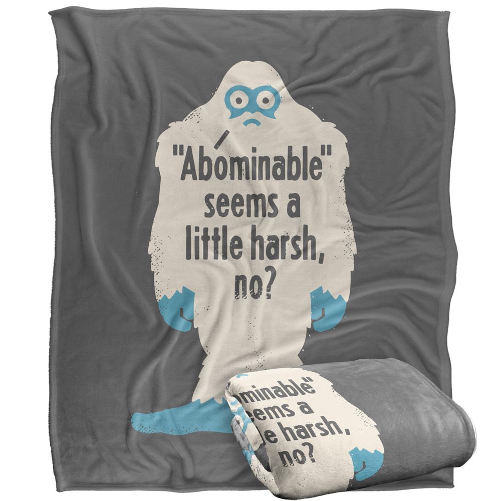 Multicoloured - Back - David Olenick Not Cool Silky Supersoft Blanket