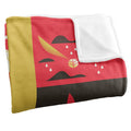 Red-Yellow-Black - Side - Harry Potter Icons Silky Supersoft Blanket