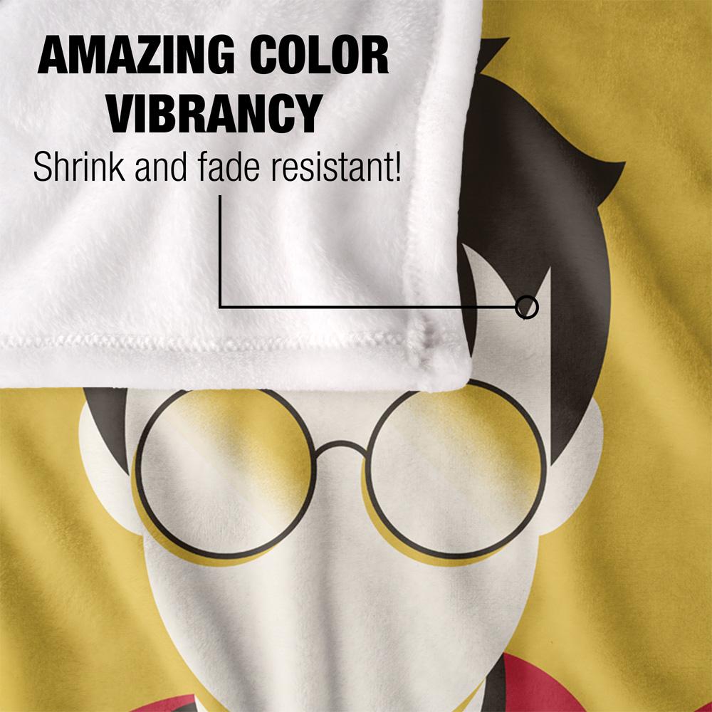 Red-Yellow-Black - Lifestyle - Harry Potter Icons Silky Supersoft Blanket