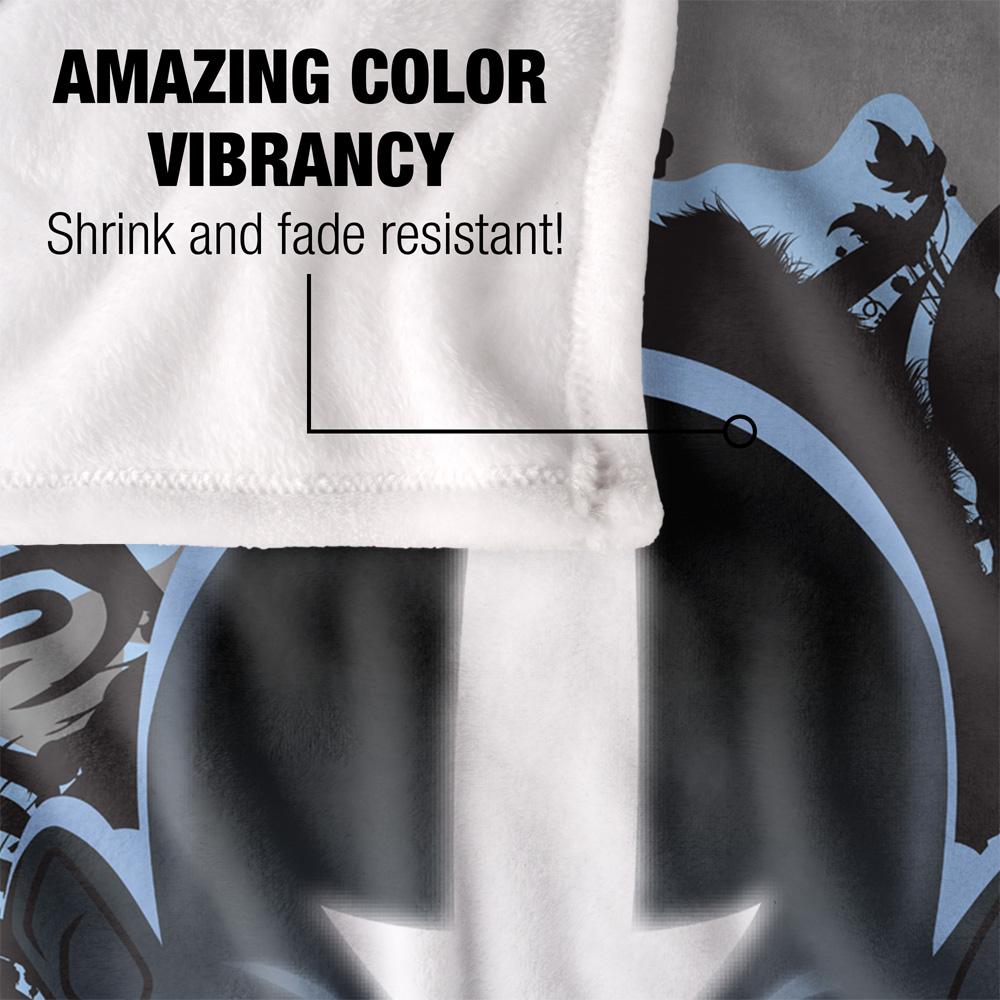 Grey-Blue-Black - Lifestyle - Avatar: The Last Airbender Silky Kanji Supersoft Blanket
