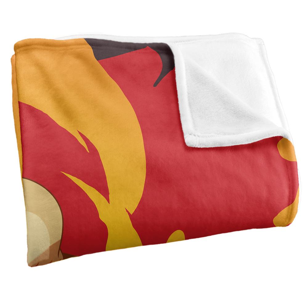 Multicoloured - Side - Avatar: The Last Airbender Silky Zuko Supersoft Blanket