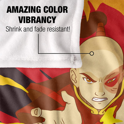 Multicoloured - Lifestyle - Avatar: The Last Airbender Silky Zuko Supersoft Blanket