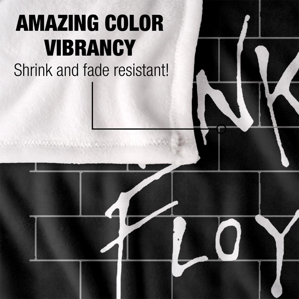 Black-White - Lifestyle - Pink Floyd The Wall Silky Roger Waters Supersoft Blanket