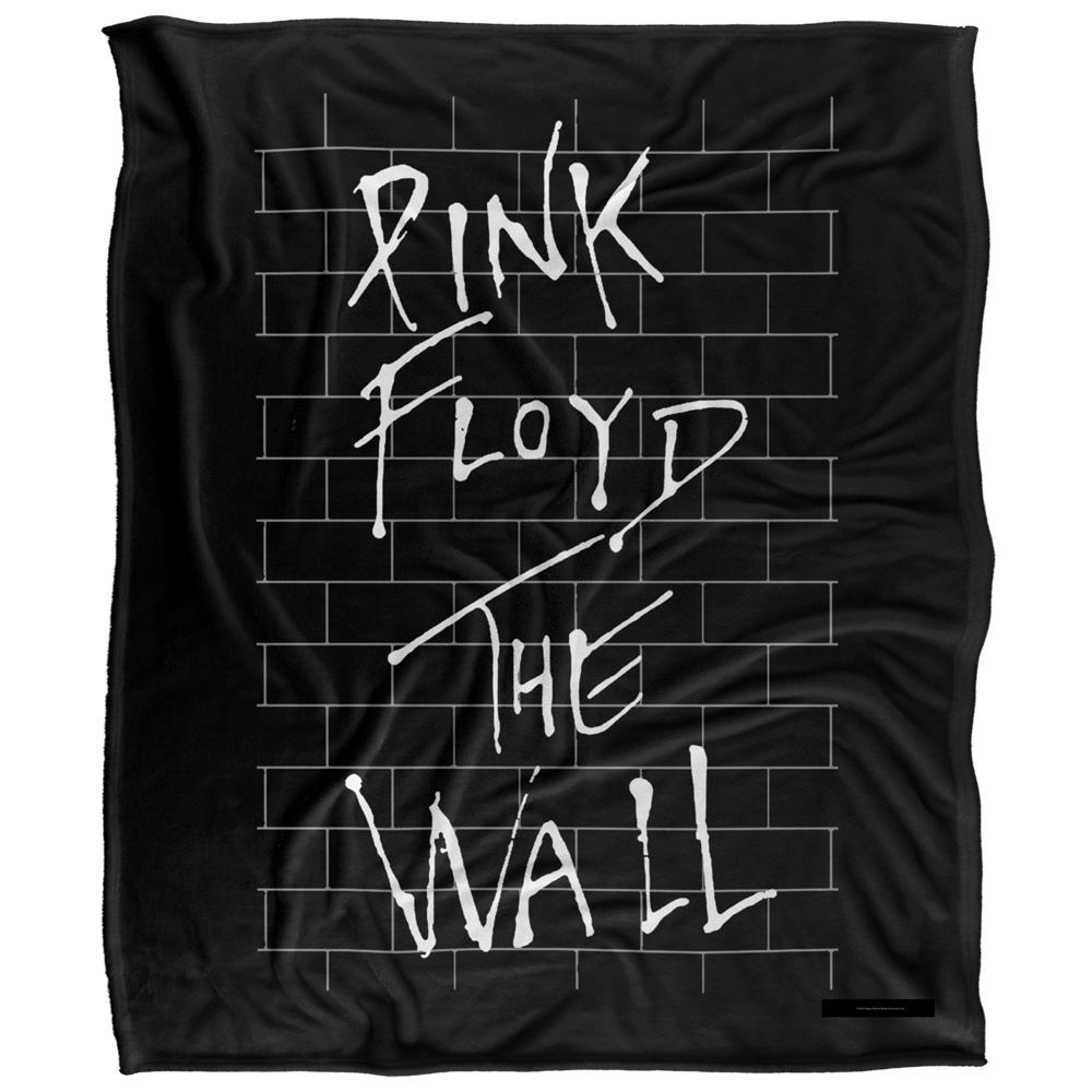 Black-White - Front - Pink Floyd The Wall Silky Roger Waters Supersoft Blanket