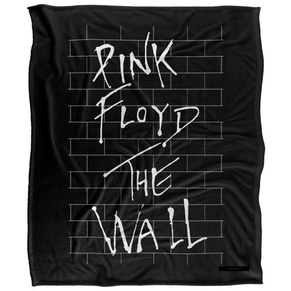 Black-White - Front - Pink Floyd The Wall Silky Roger Waters Supersoft Blanket