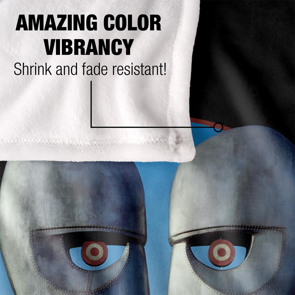 Black-Blue - Lifestyle - Pink Floyd Division Bell Silky Cover Supersoft Blanket