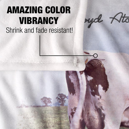 White-Brown - Lifestyle - Pink Floyd Atom Heart Mother Silky Supersoft Blanket