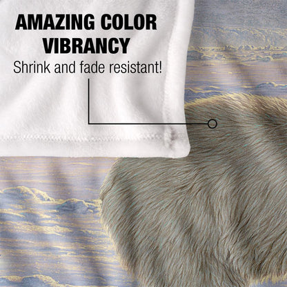 White - Lifestyle - Wild Wings On The Edge 2 Silky Supersoft Blanket