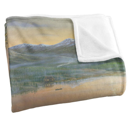 Multicoloured - Side - Wild Wings Serenity At Twilight 2 Silky Supersoft Blanket