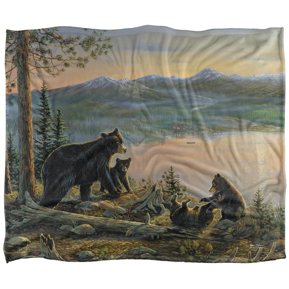 Multicoloured - Front - Wild Wings Serenity At Twilight 2 Silky Supersoft Blanket