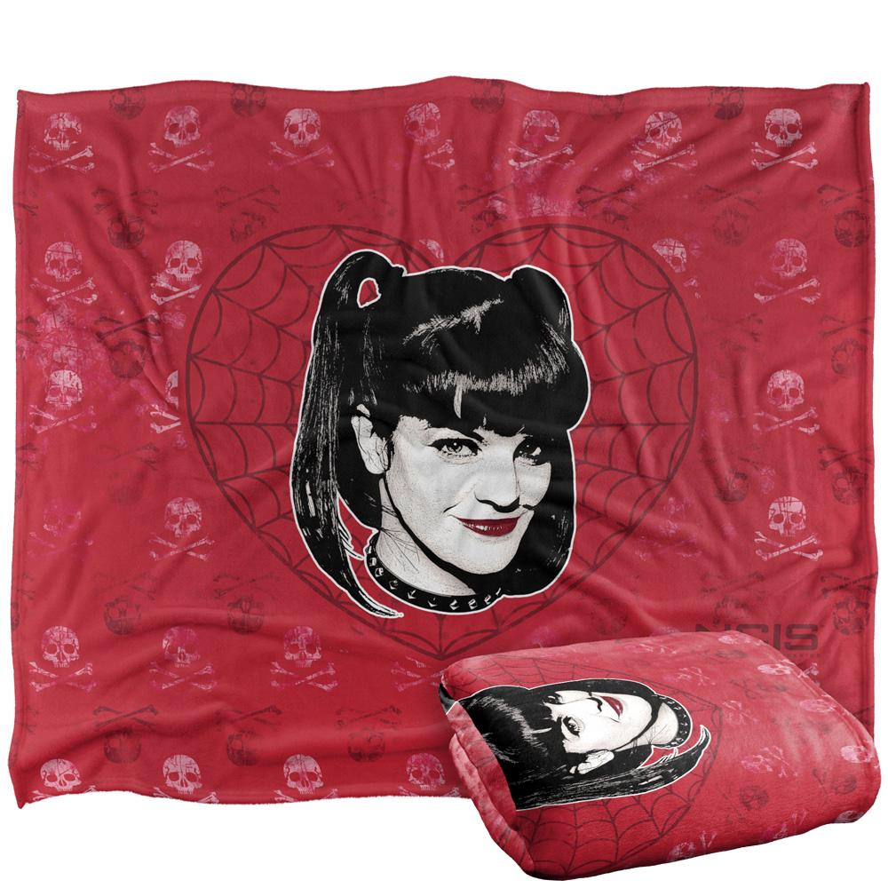 Multicoloured - Back - NCIS Abby Silky Heart Supersoft Blanket