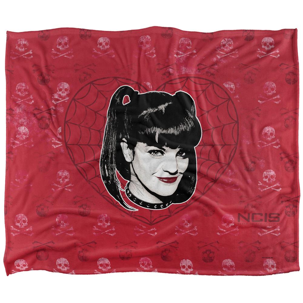 Multicoloured - Front - NCIS Abby Silky Heart Supersoft Blanket
