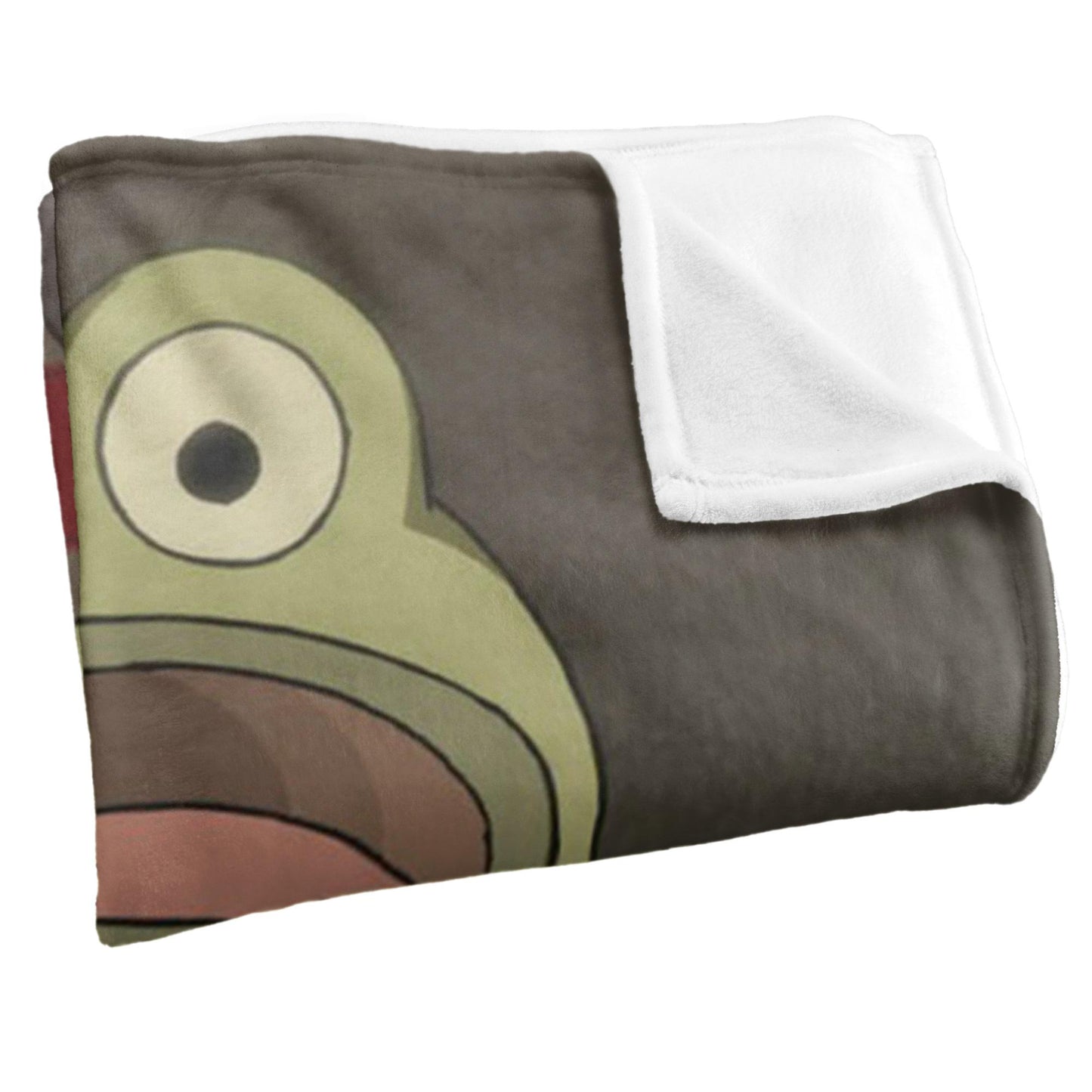 Multicoloured - Side - Over The Garden Wall Silky Greg´s Frog Supersoft Blanket
