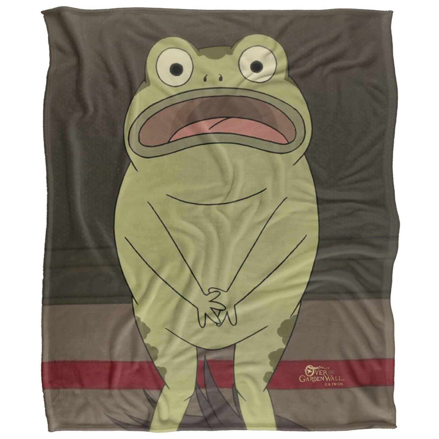 Multicoloured - Front - Over The Garden Wall Silky Greg´s Frog Supersoft Blanket