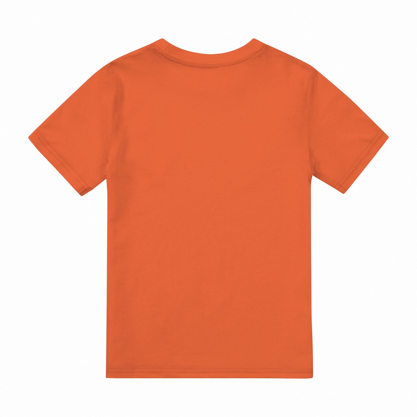 Orange - Back - Spider-Man Childrens-Kids Attack T-Shirt