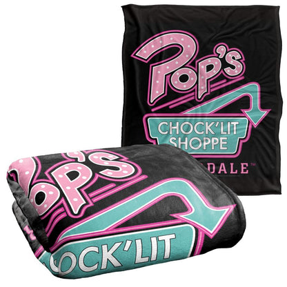 Black-Pink - Back - Riverdale Pop´s Chock´lit Shoppe Silky Supersoft Blanket