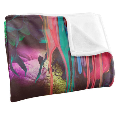 Multicoloured - Side - Reinders Silky Gorilla Supersoft Blanket