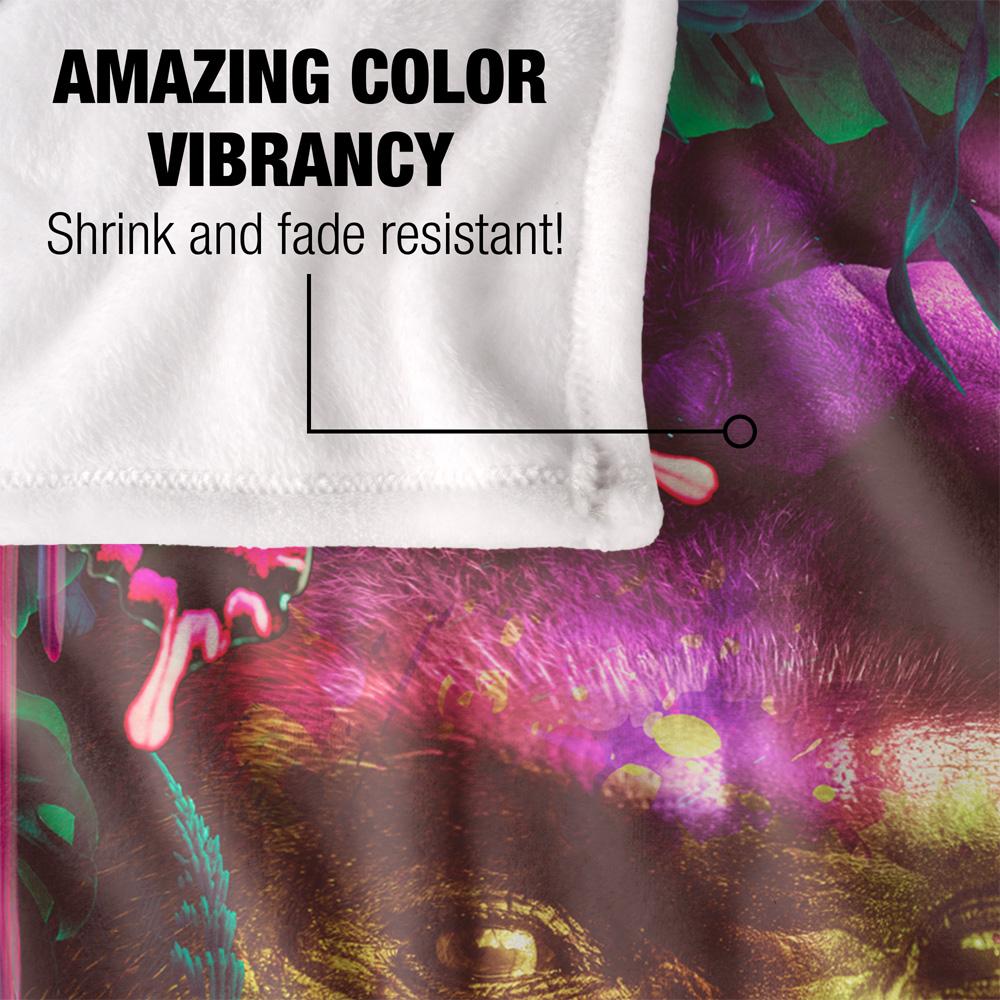 Multicoloured - Lifestyle - Reinders Silky Gorilla Supersoft Blanket