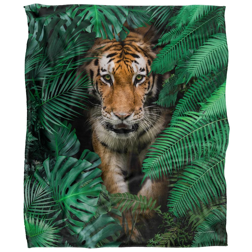 Multicoloured - Front - Reinders Silky Tiger Supersoft Blanket
