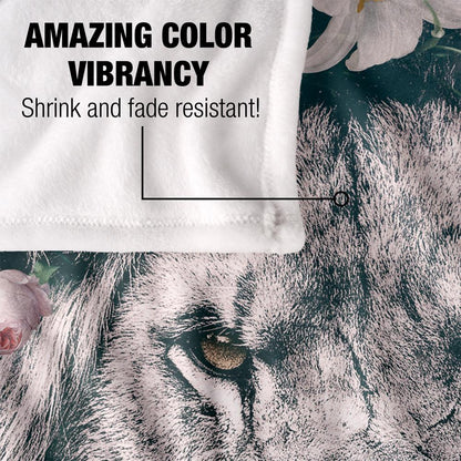 Multicoloured - Lifestyle - Reinders Silky Lion Supersoft Blanket