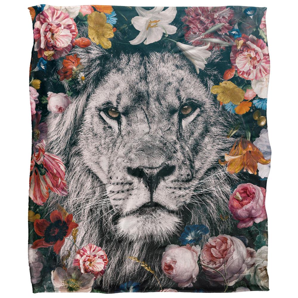 Multicoloured - Front - Reinders Silky Lion Supersoft Blanket