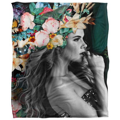Multicoloured - Front - Reinders Silky Portrait Supersoft Blanket