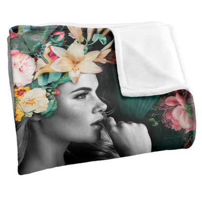 Multicoloured - Side - Reinders Silky Girl Supersoft Blanket