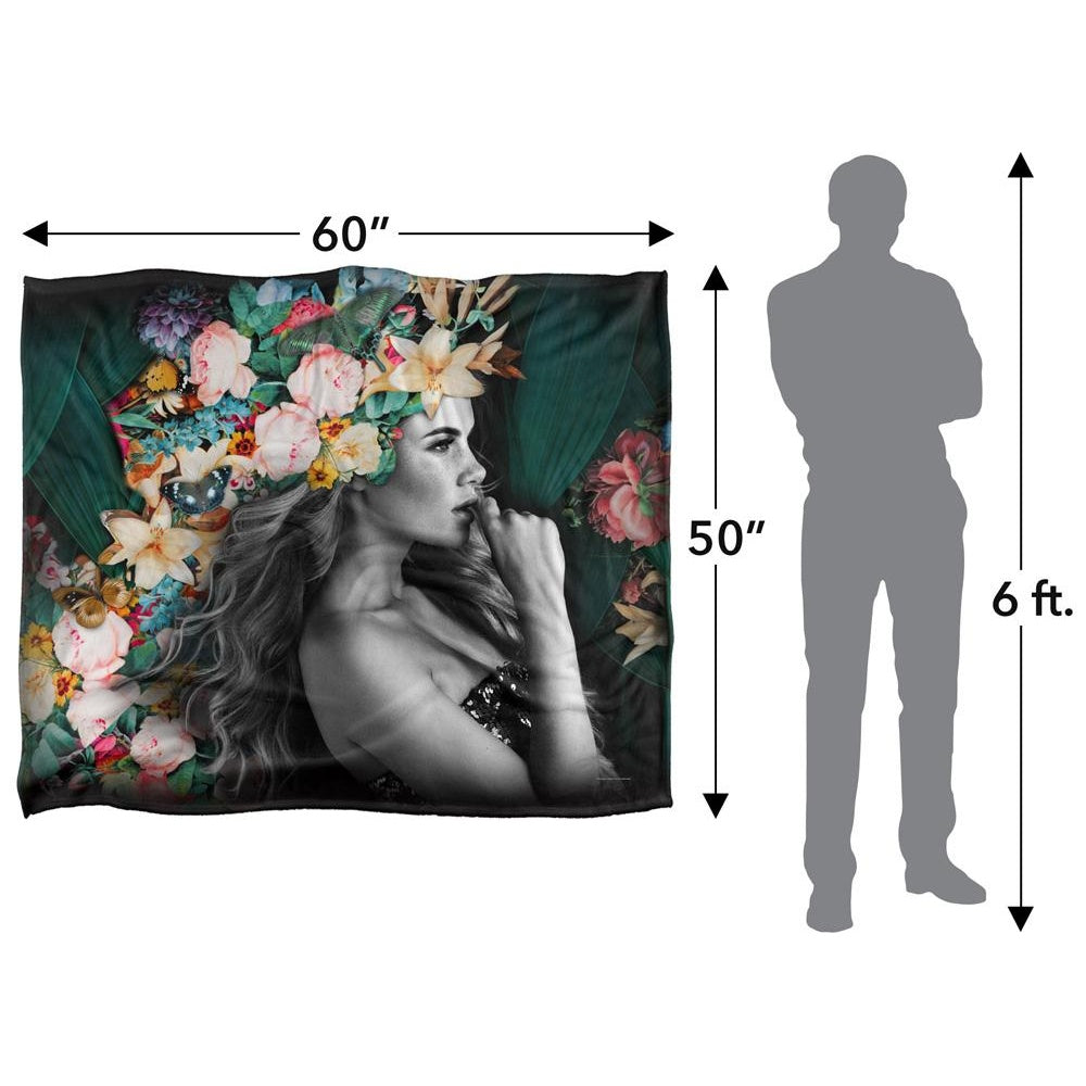 Multicoloured - Pack Shot - Reinders Silky Girl Supersoft Blanket