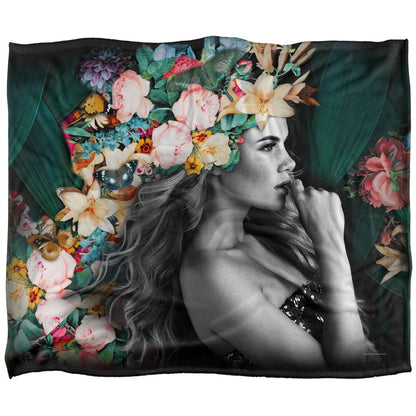 Multicoloured - Front - Reinders Silky Girl Supersoft Blanket
