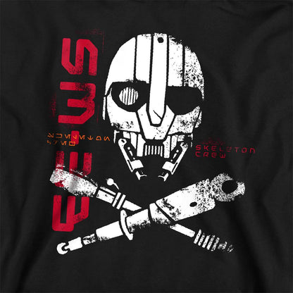 Navy - Back - Star Wars: Skeleton Crew Childrens-Kids Sm-33 Hoodie