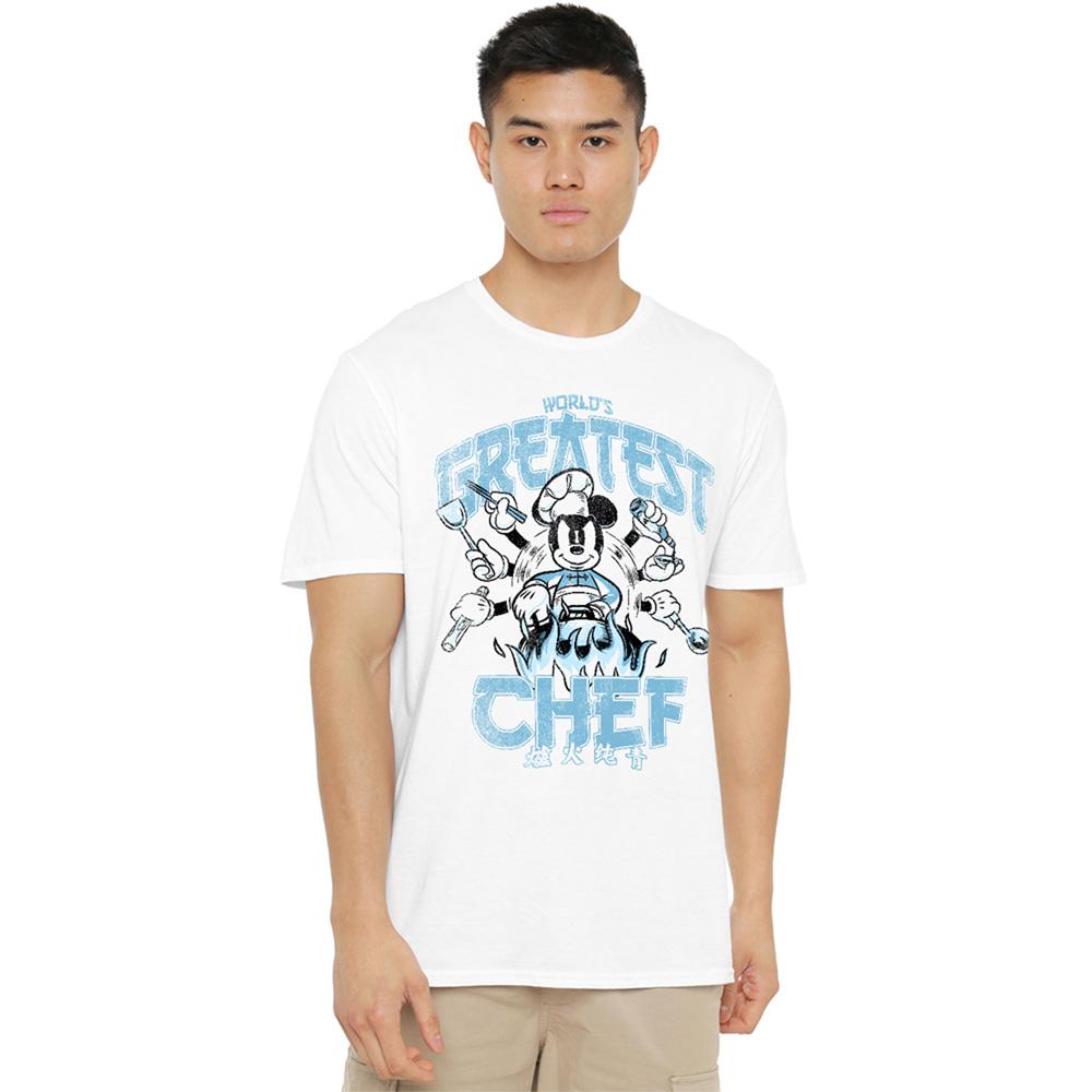White - Front - Mickey & Friends Mens The World´s Greatest T-Shirt