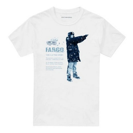 White - Front - Fargo Unisex Adult This Is A True Story T-Shirt