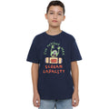 Navy - Back - Disney Pixar Childrens-Kids Scream Capacity Mike Wazowski T-Shirt