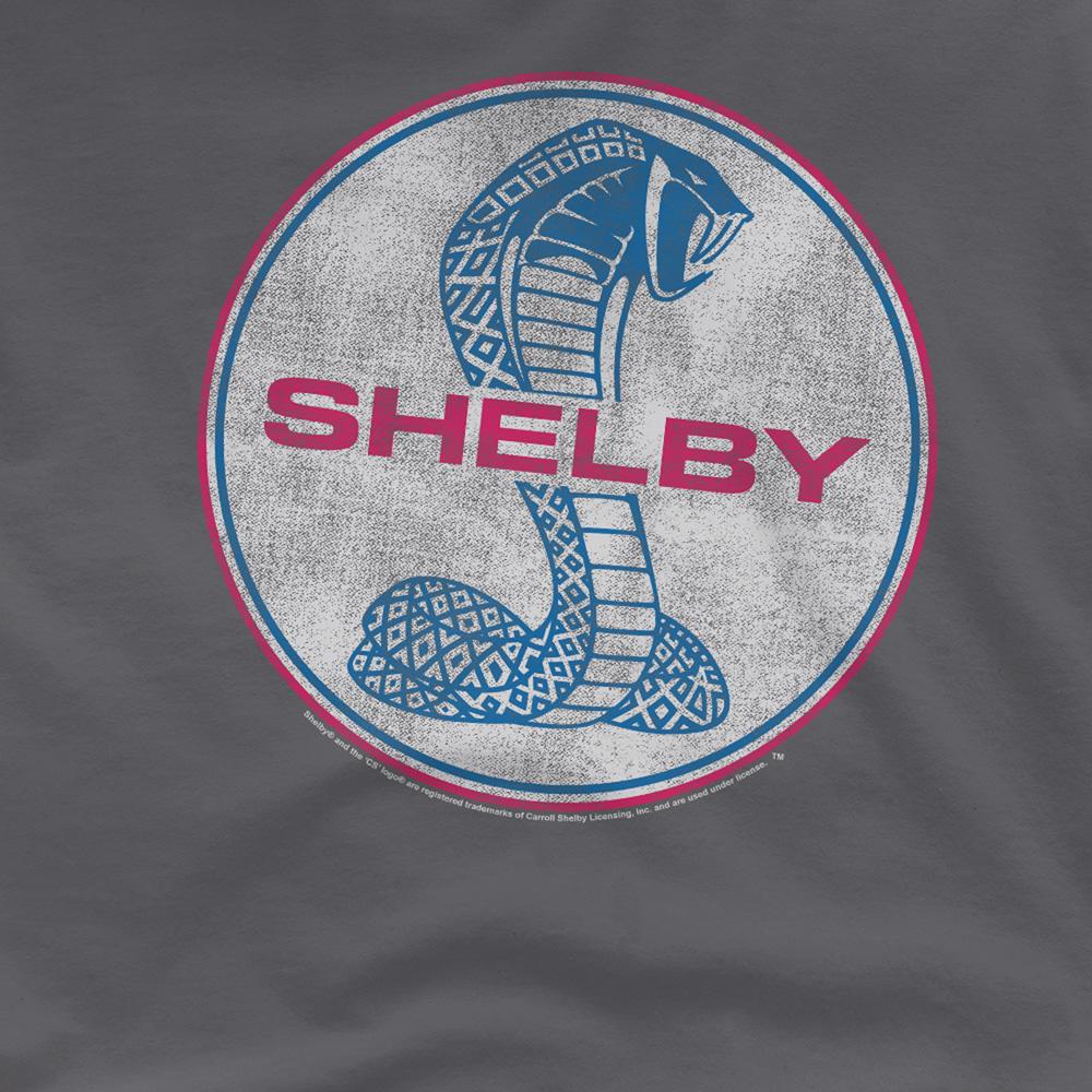 Charcoal - Side - Carroll Shelby Unisex Adult Cobra T-Shirt