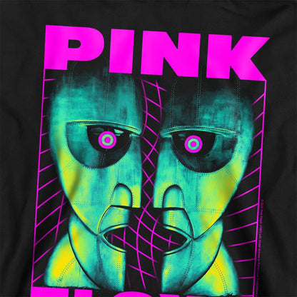 Athletic Heather - Back - Pink Floyd Childrens-Kids Division Bell Neon Pull Over Hoodie