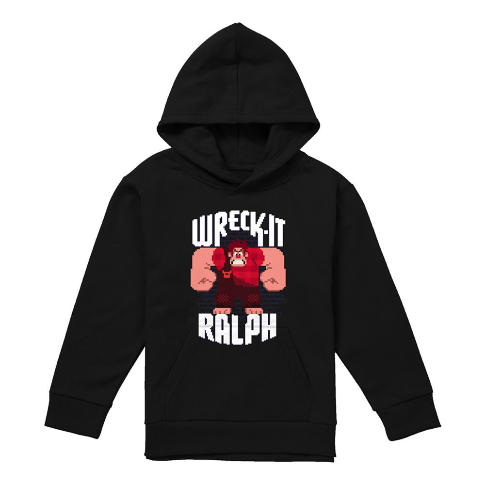Athletic Heather - Lifestyle - Disney Childrens-Kids Ralph Pixel Artwork Hoodie