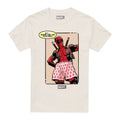 Natural - Front - Deadpool Mens Pouches T-Shirt