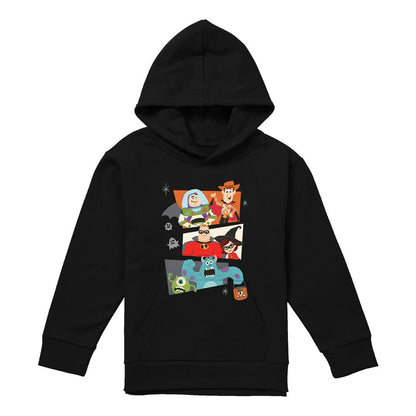 Athletic Heather - Front - Disney Pixar Childrens-Kids Halloween Hoodie