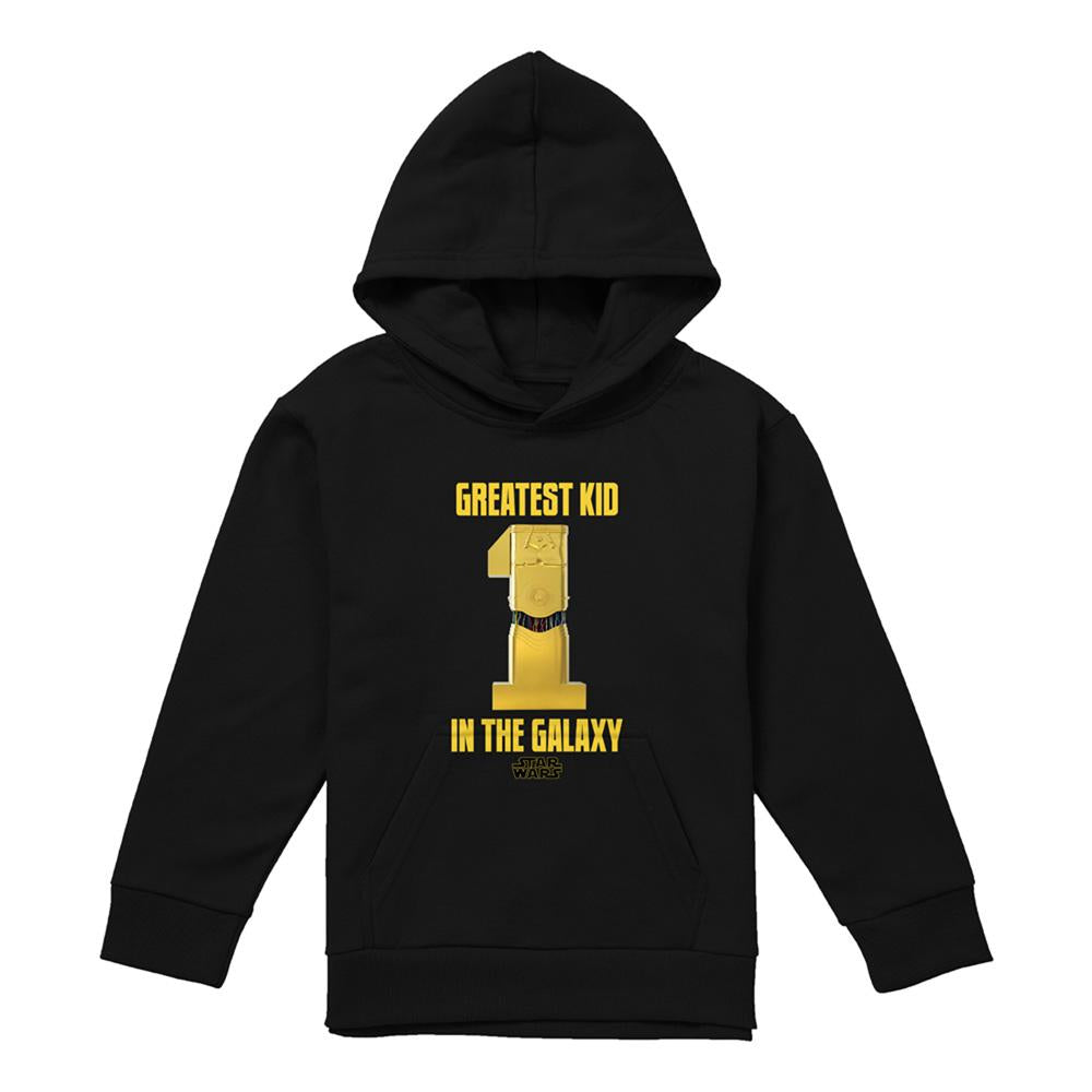 Athletic Heather - Lifestyle - Star Wars Childrens-Kids Greatest Kid C3PO Hoodie
