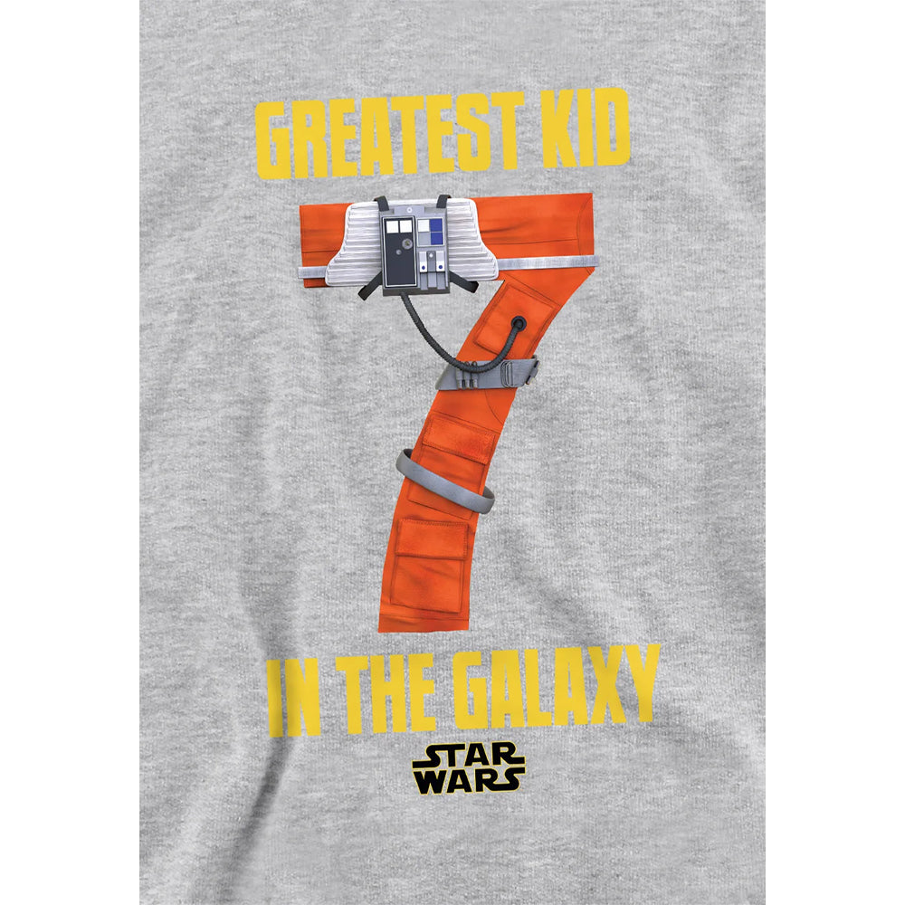 Athletic Heather - Side - Star Wars Childrens-Kids Star Wars Greatest Kid XWing Hoodie